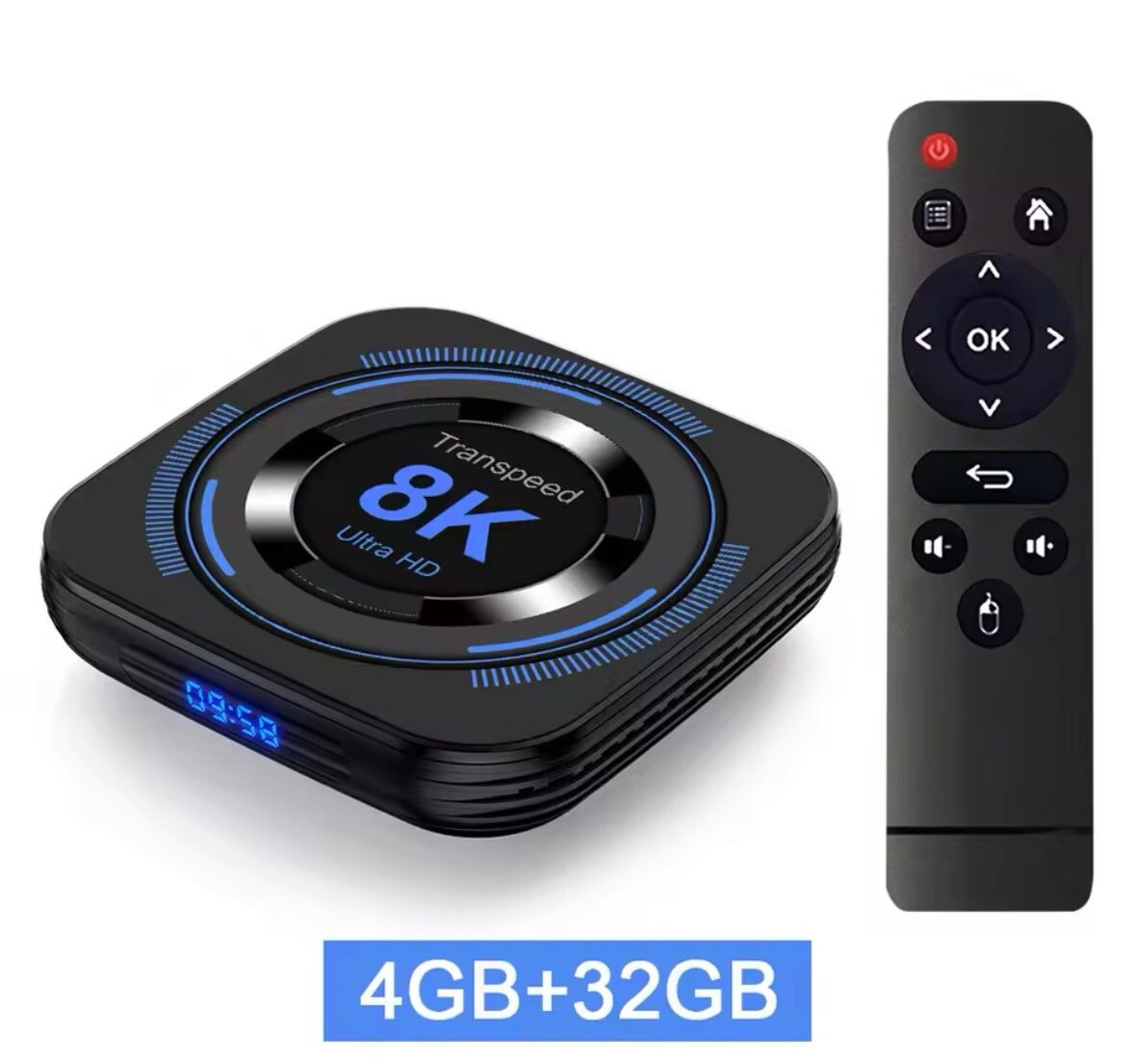 Android 12 TV BOX Allwinner H618 Dual Wifi 32G64G Quad Core Cortex A53 Support