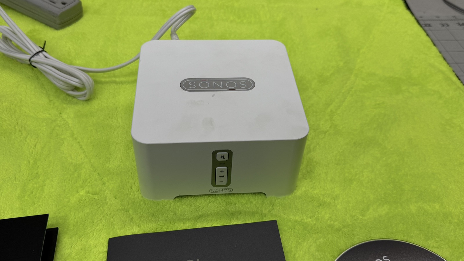 SONOS Multi-Room Music System ZonePlayer ZP90 W/ Power Cable CD Manual WORKS GRT