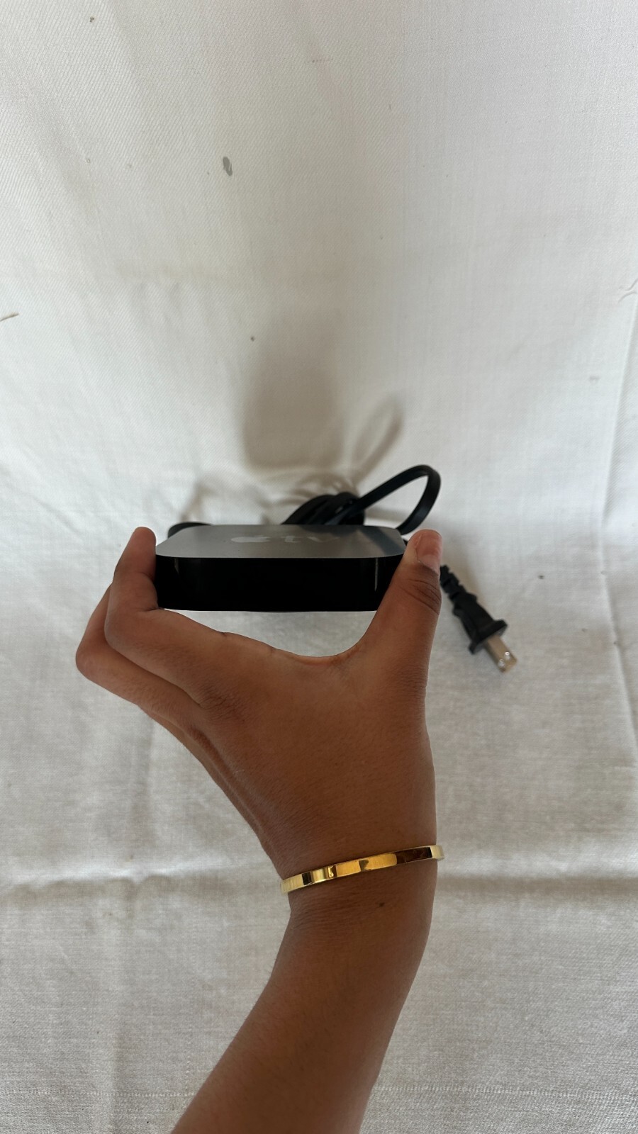 Apple TV HD Box with Power Cord – No Remote – Fully Functional