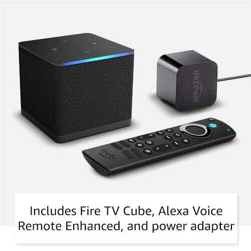 Amazon Fire TV Cube, Hands-free streaming device with Alexa, Wi-Fi 6E, 4K Ultra