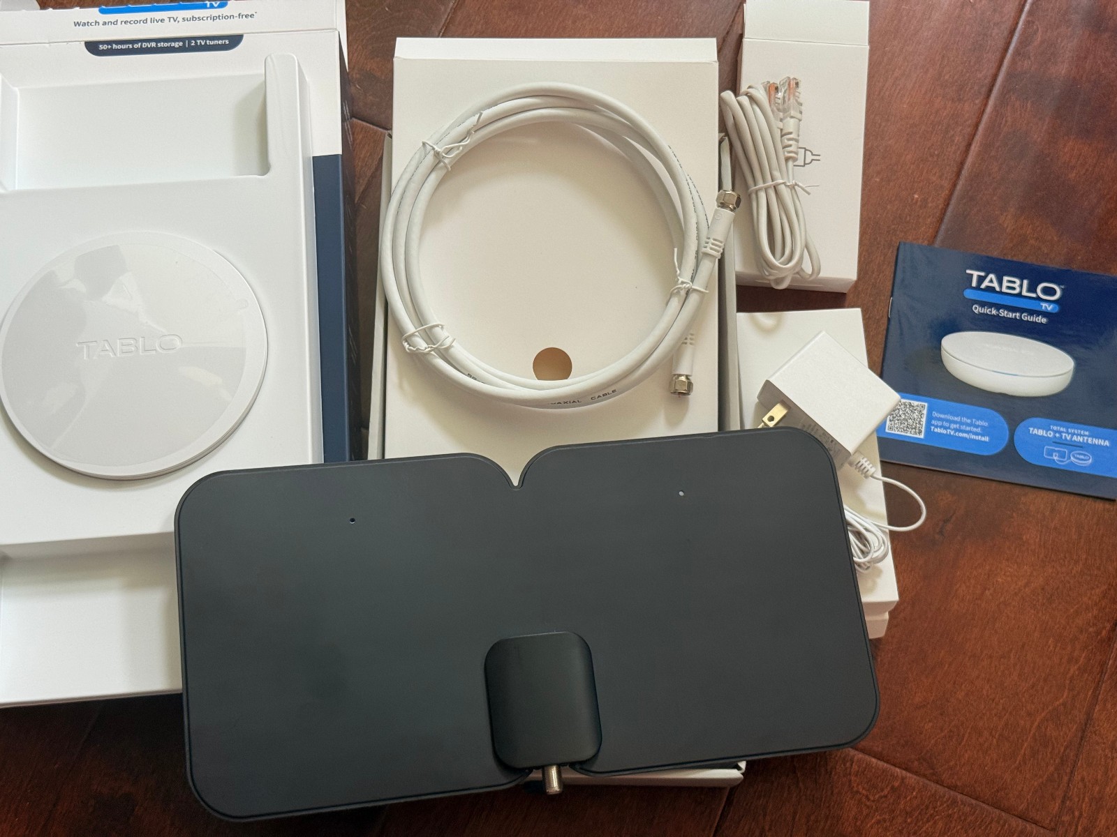 TABLO TV 2-Tuners 50hrs DVR Storage With Antenna TF1282B