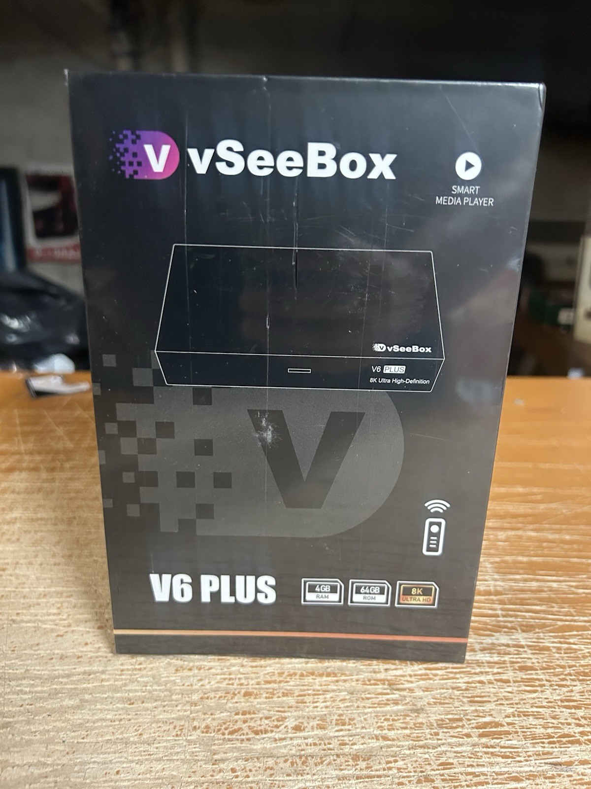 vSeeBox V6 Plus – Brand New – Sealed – Newest Model Vsee Streaming Box