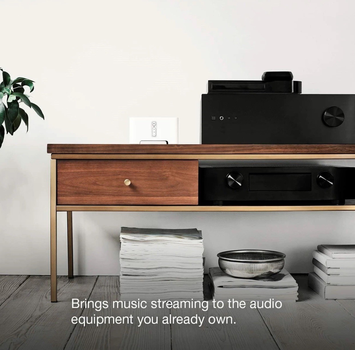 2 Sonos Connect Amp Wireless Amplifier & 1 Sonos Connect Wireless Receiver BUNDL