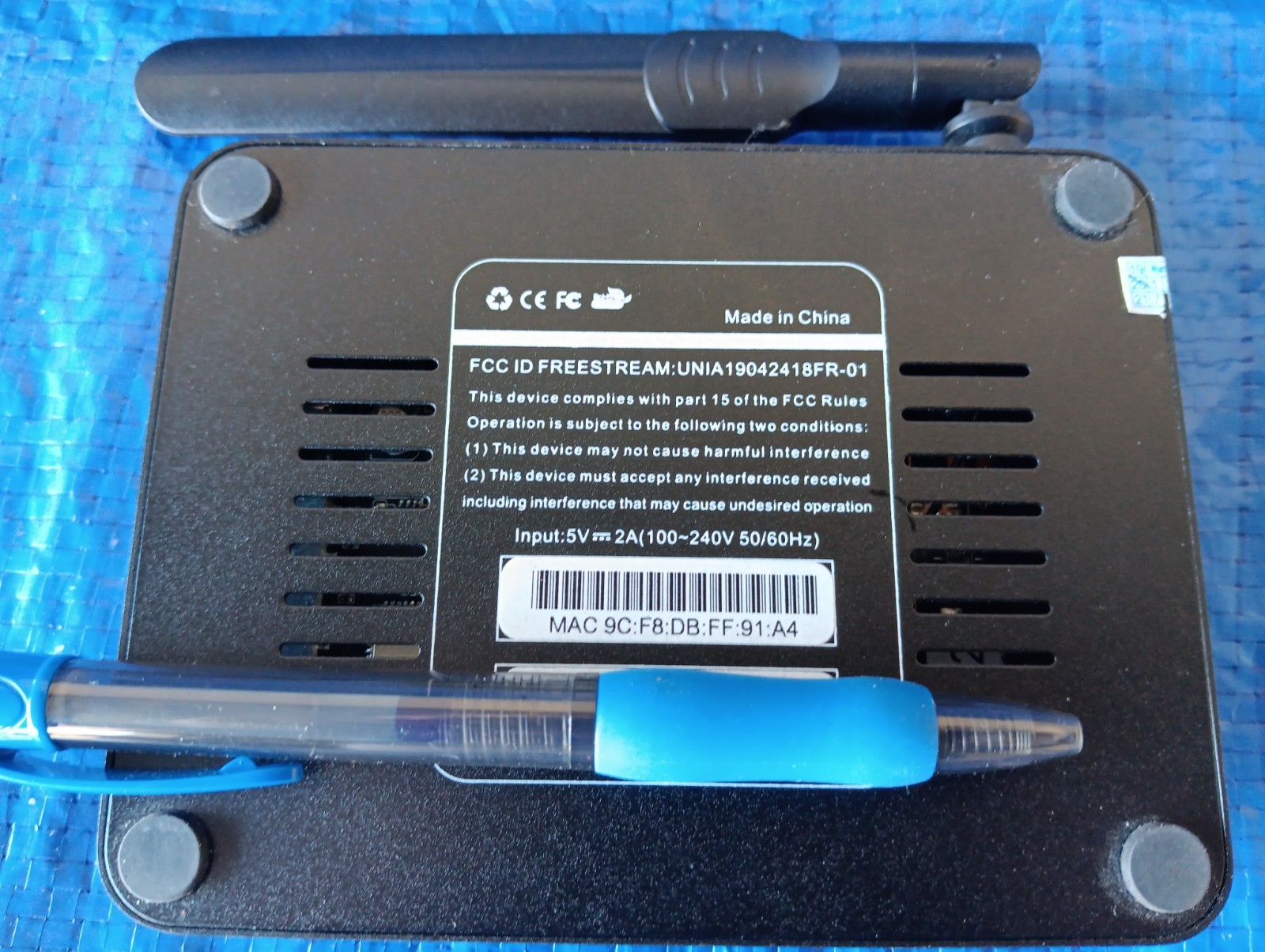 STREAMGENIE TV 4K HDR Streaming Box – (Model MAC9CF8DBFF91A4) w/ Remote & Manual