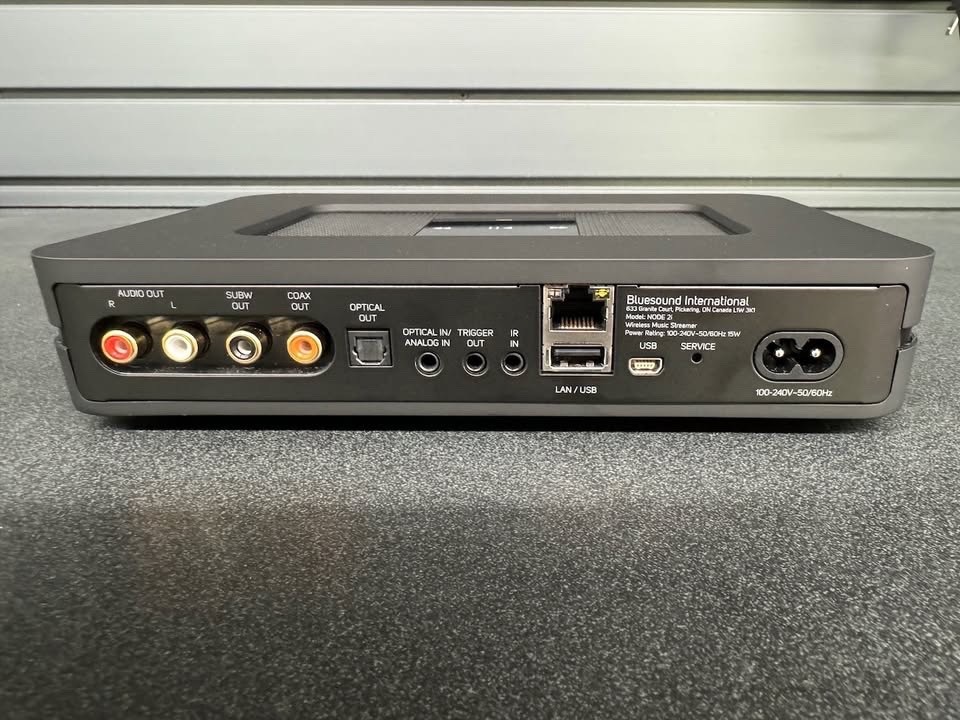 Bluesound NODE 2i Hi-Res Network Streamer DAC BluOS AirPlay 2 Roon w/ Box