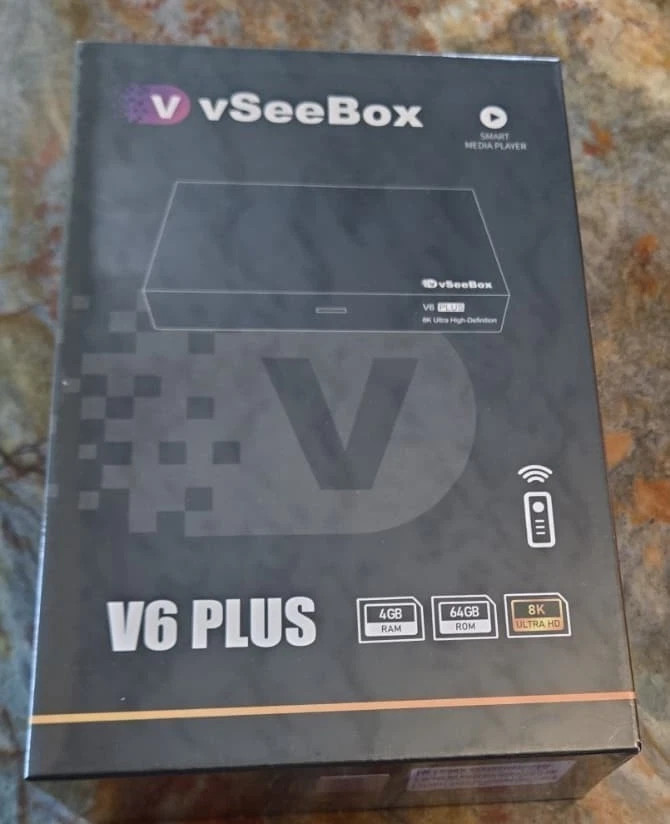 2026 vSeeBox V6 Puls – Streaming Smart Media Device – Free Same Day Shipping