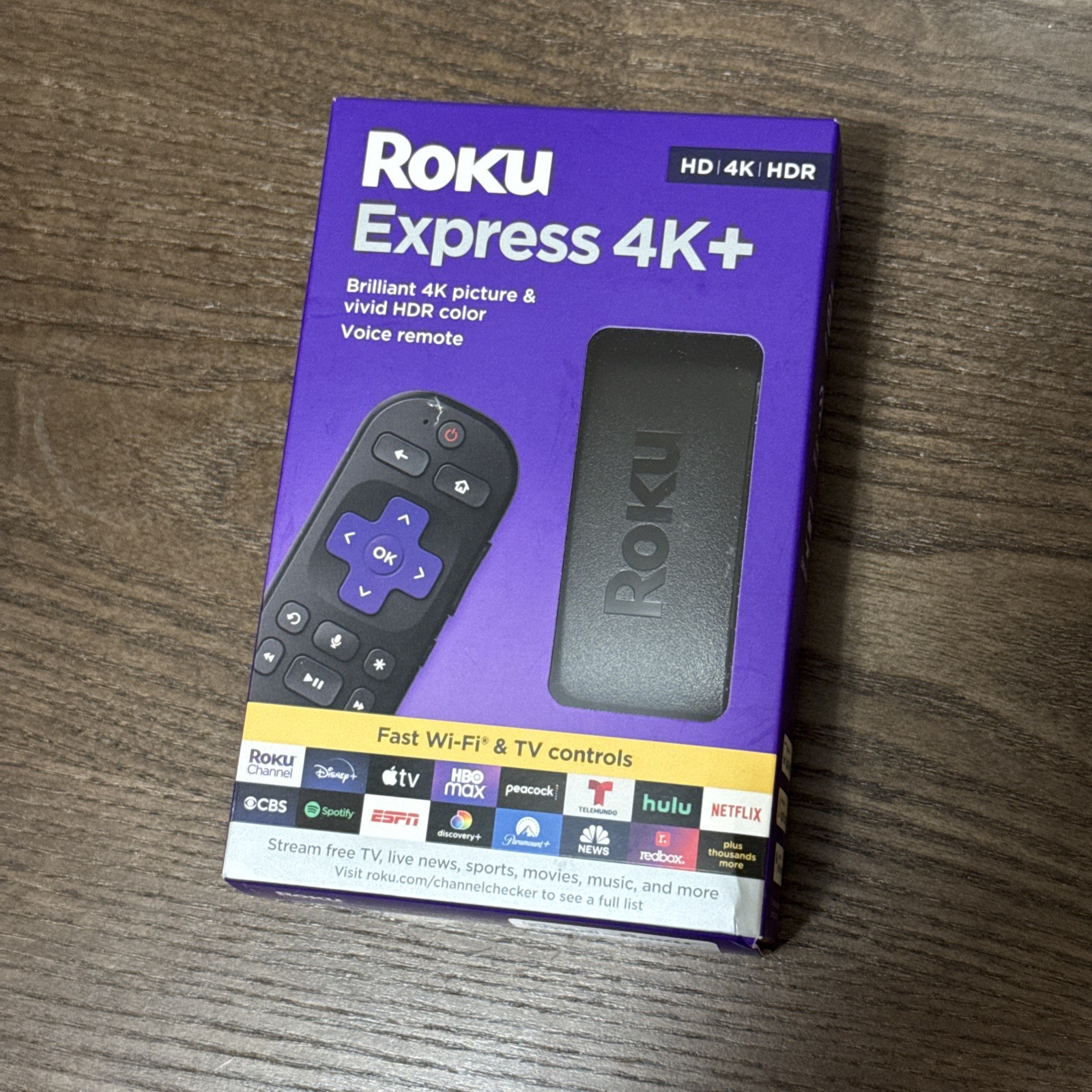 Roku Express 4K+ 3941 HDR Media Streamer Brand New Sealed