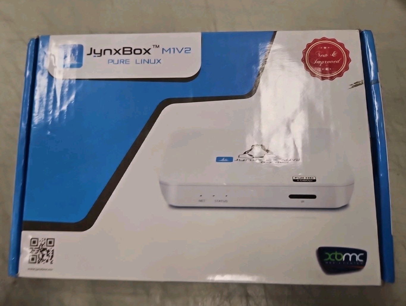 JynxBox M1V2 Pure Linux Media Player | XBMC | New in Box | Rare Model