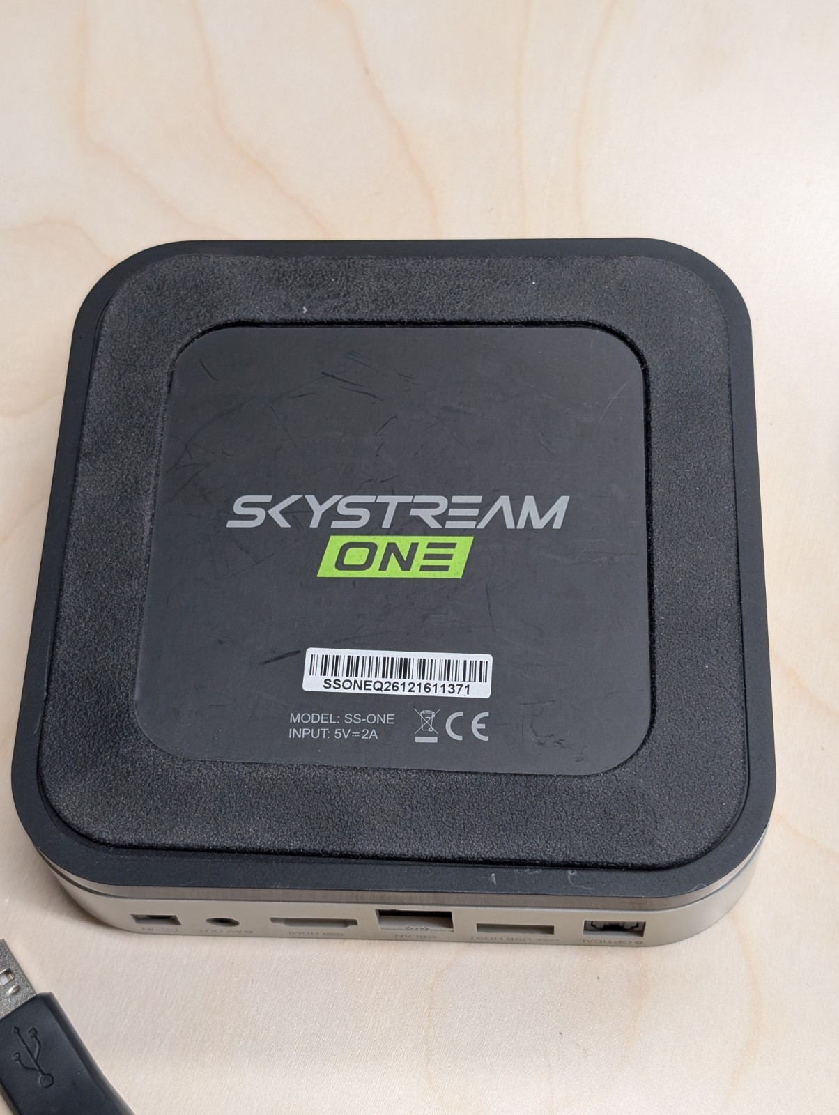 SkyStream One Android Media Streamer SS-ONE Media Box w/ Power Cord