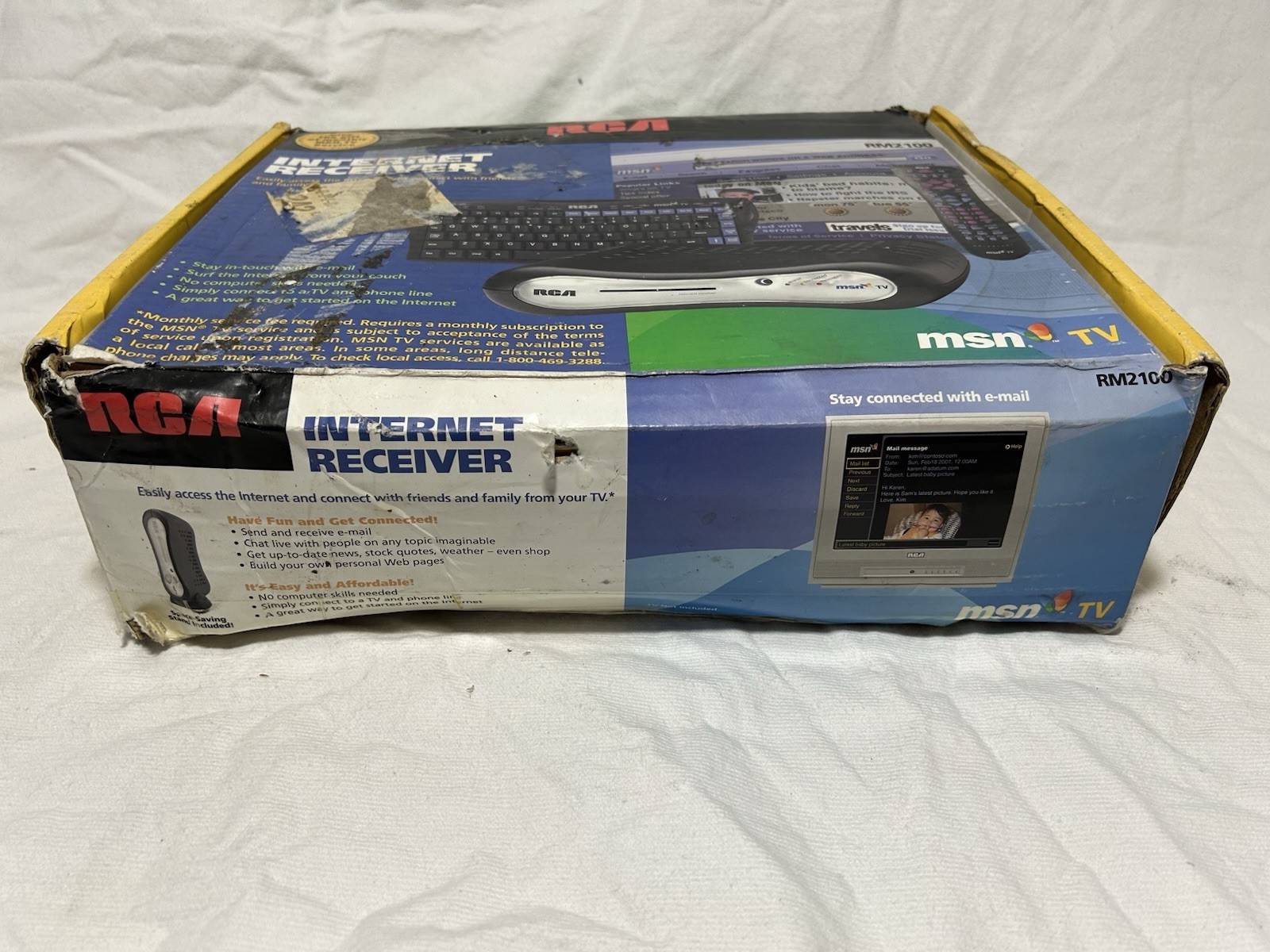 RCA MSNTV WebTV Internet Reciever Appliance NEW/Read Description