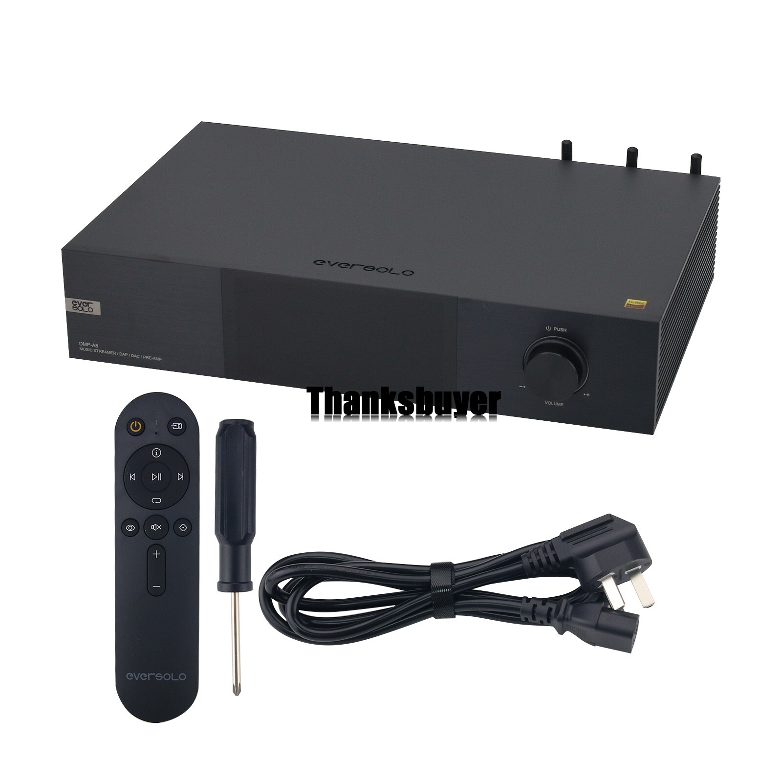 Eversolo DMP-A8 4G+64G Music Streamer DAC QCC5125 Bluetooth 5.0 Receiver