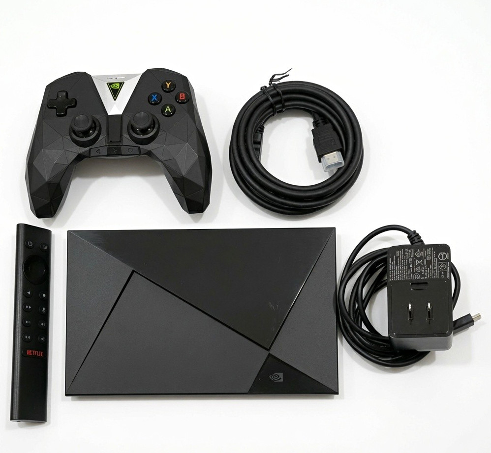 NVIDIA SHIELD Pro TV Black Media Streaming Box (2015) 500 GB Used
