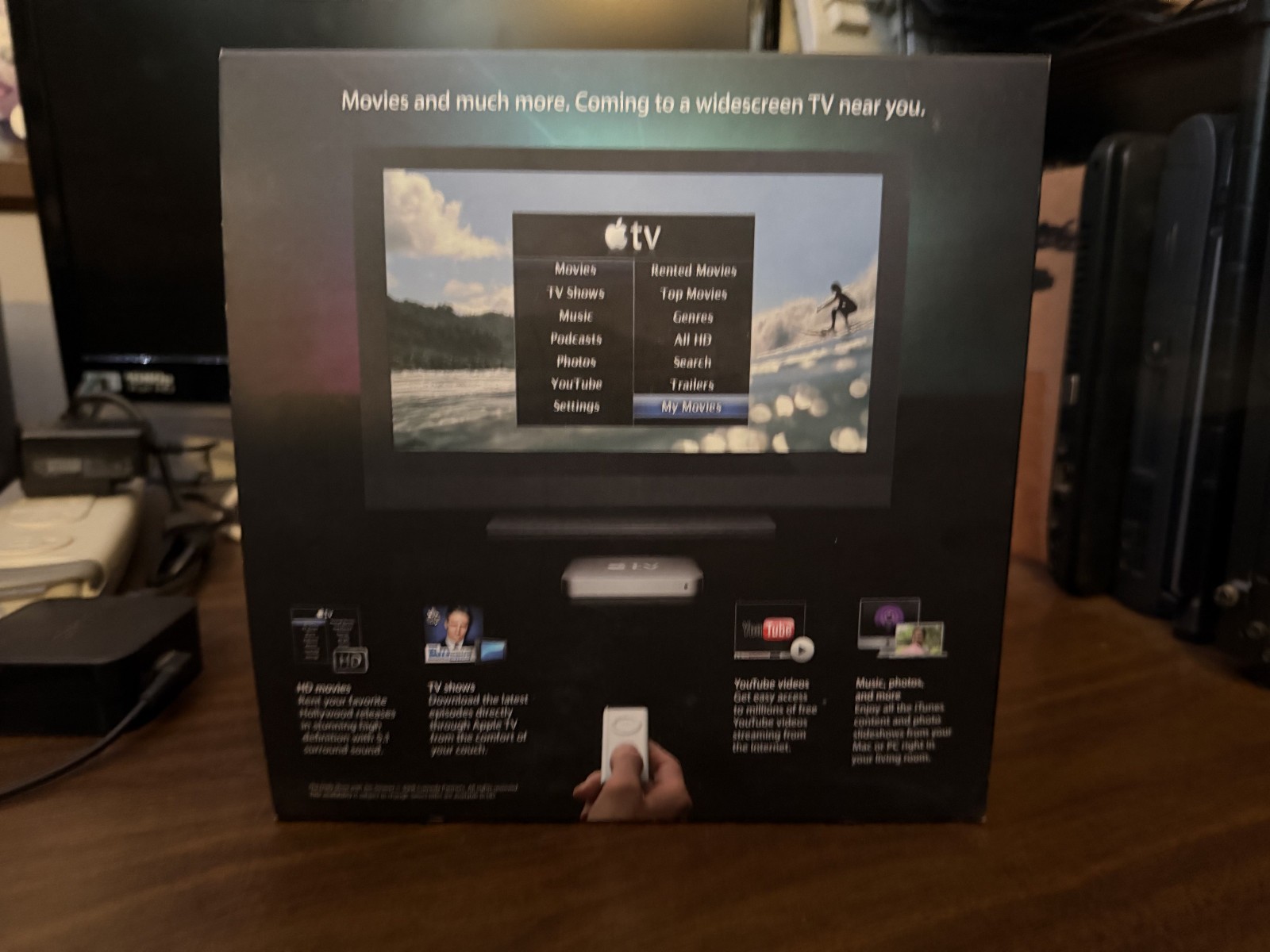 apple tv 1st generation a1218- In box complete working 40GB