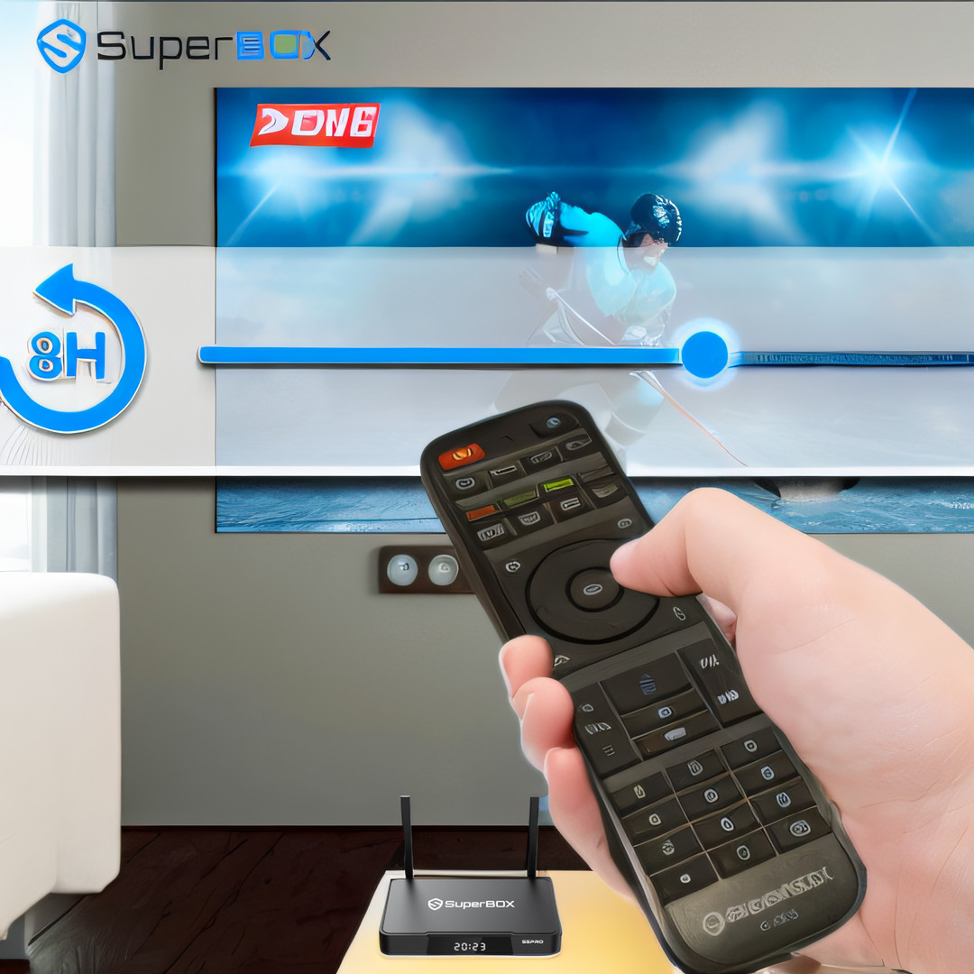 Official SuperBox S6 Max + 2026 Model Smart Android 14 TV Box Dual WiFi 6E