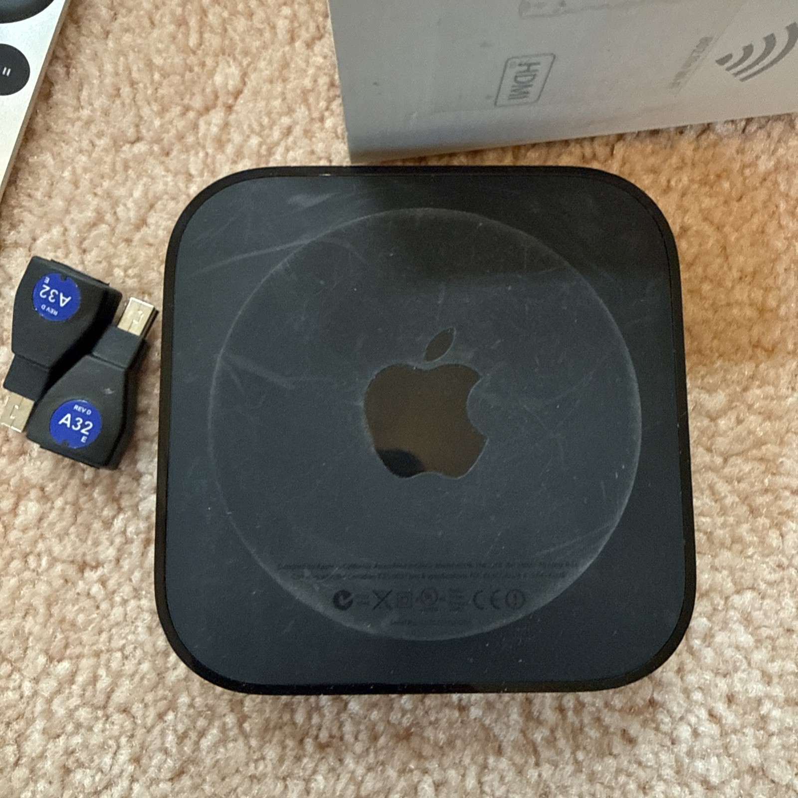 Apple TV 2 2nd Generation A1378 MC572LL/A Streaming Media Player Good