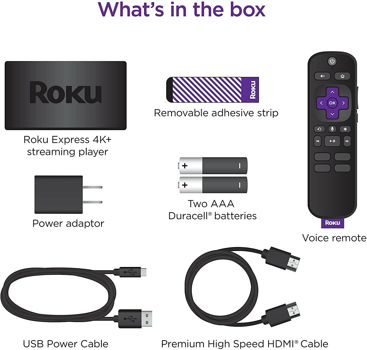 Roku Express 4K+ Streaming Player