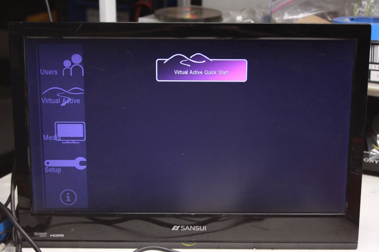 Vision Virtual Active & Passport Player READ BOOTS UP
