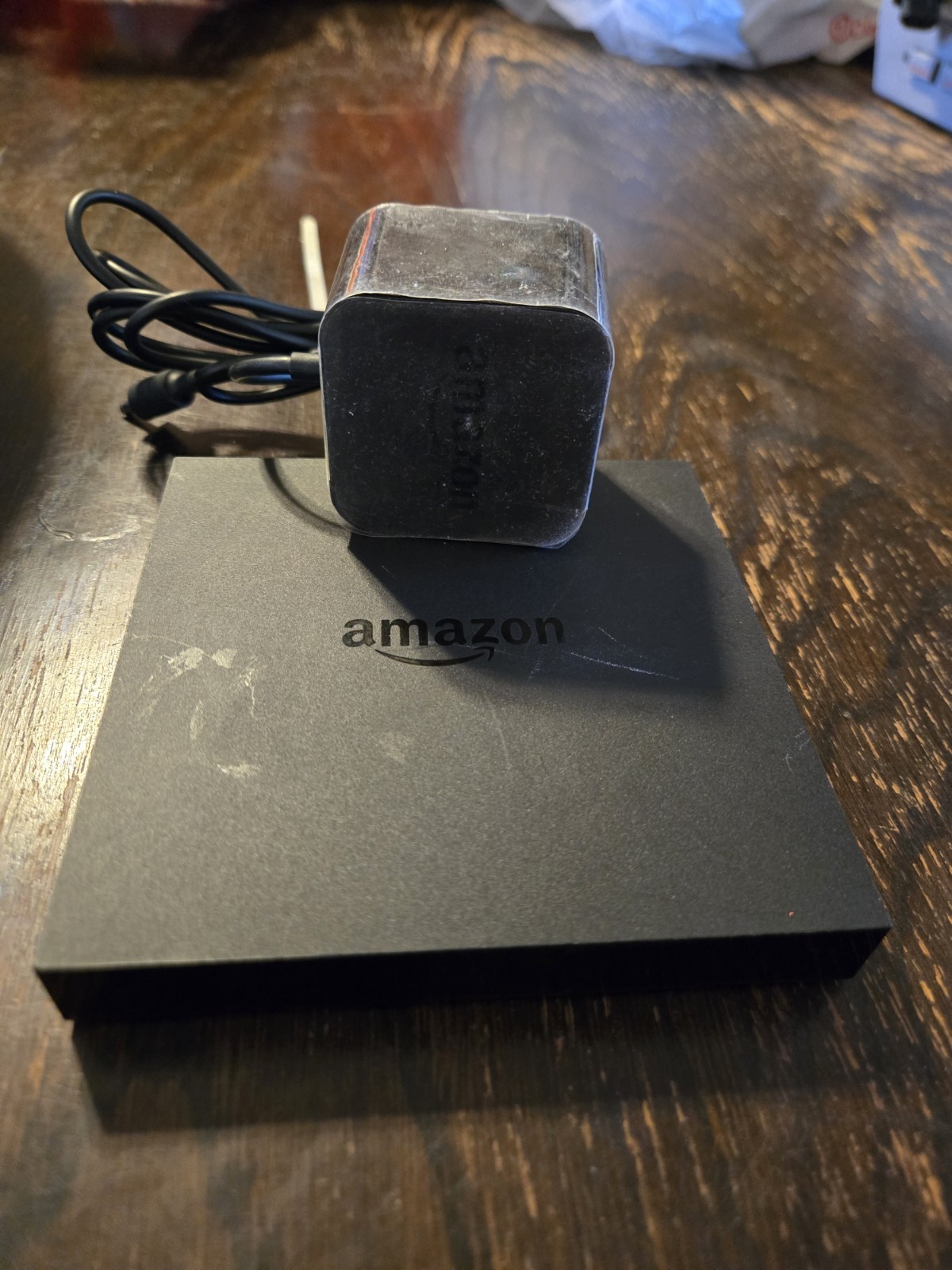 Amazon Fire TV 2nd generation Streaming Box Black with Power Adapter