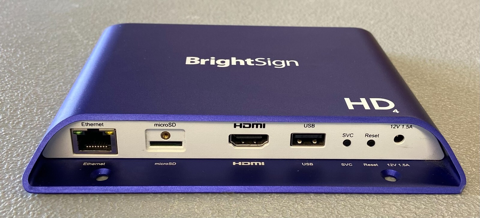 BrightSign HD4 HD1024 Full HD Expanded I/O HTML5 Player No Power Supply Included
