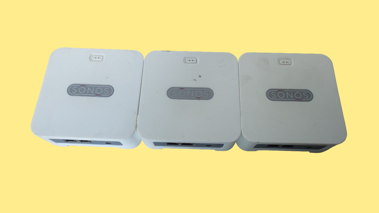 LOT OF 3 Sonos zoneBridge BR100 Wireless Hifi System – Free shipping