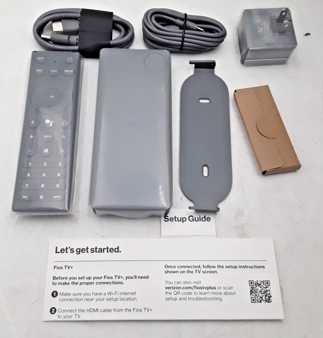 Verizon | F3544K49203 | Stream TV Fios TV+ | Remote & Mounting Hardware Included
