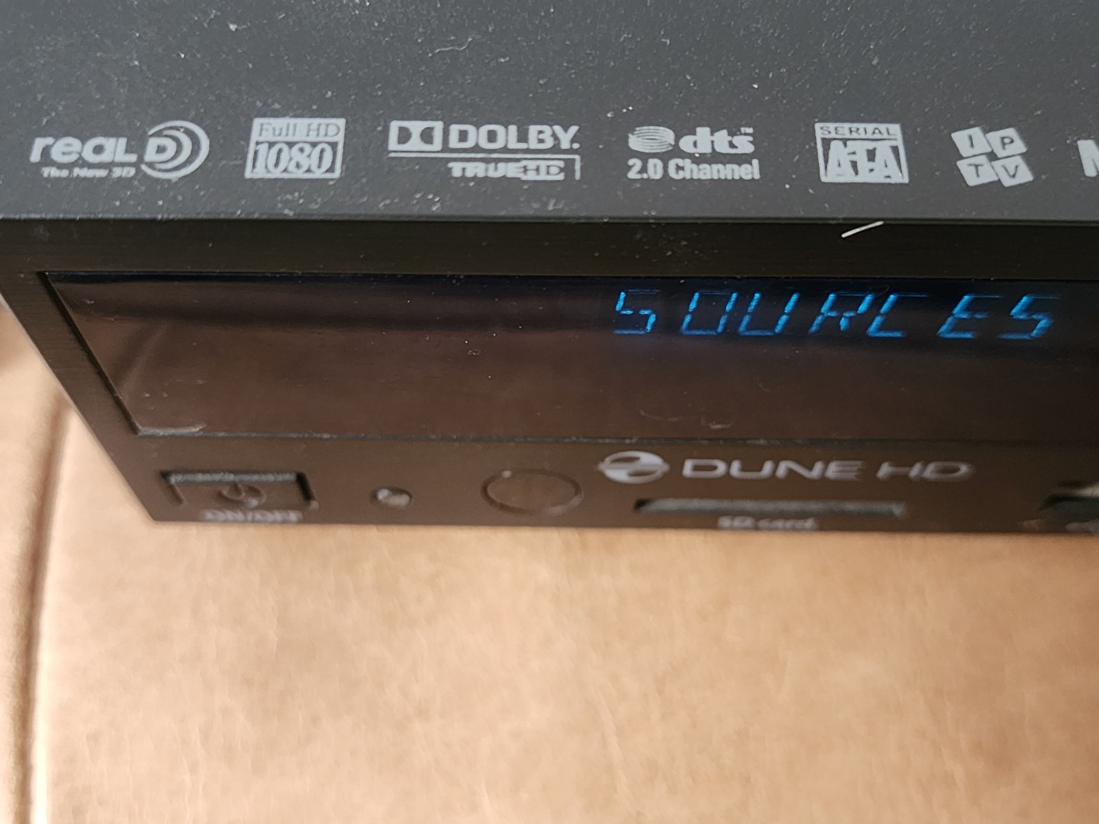 Dune HD Smart D1 Media player 1tb seagate HD