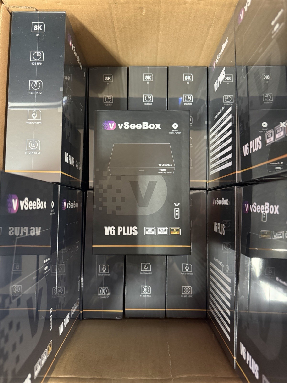 vSeeBox V6 Plus – Smart Media Player – Brand New, Sealed – 2026 Model