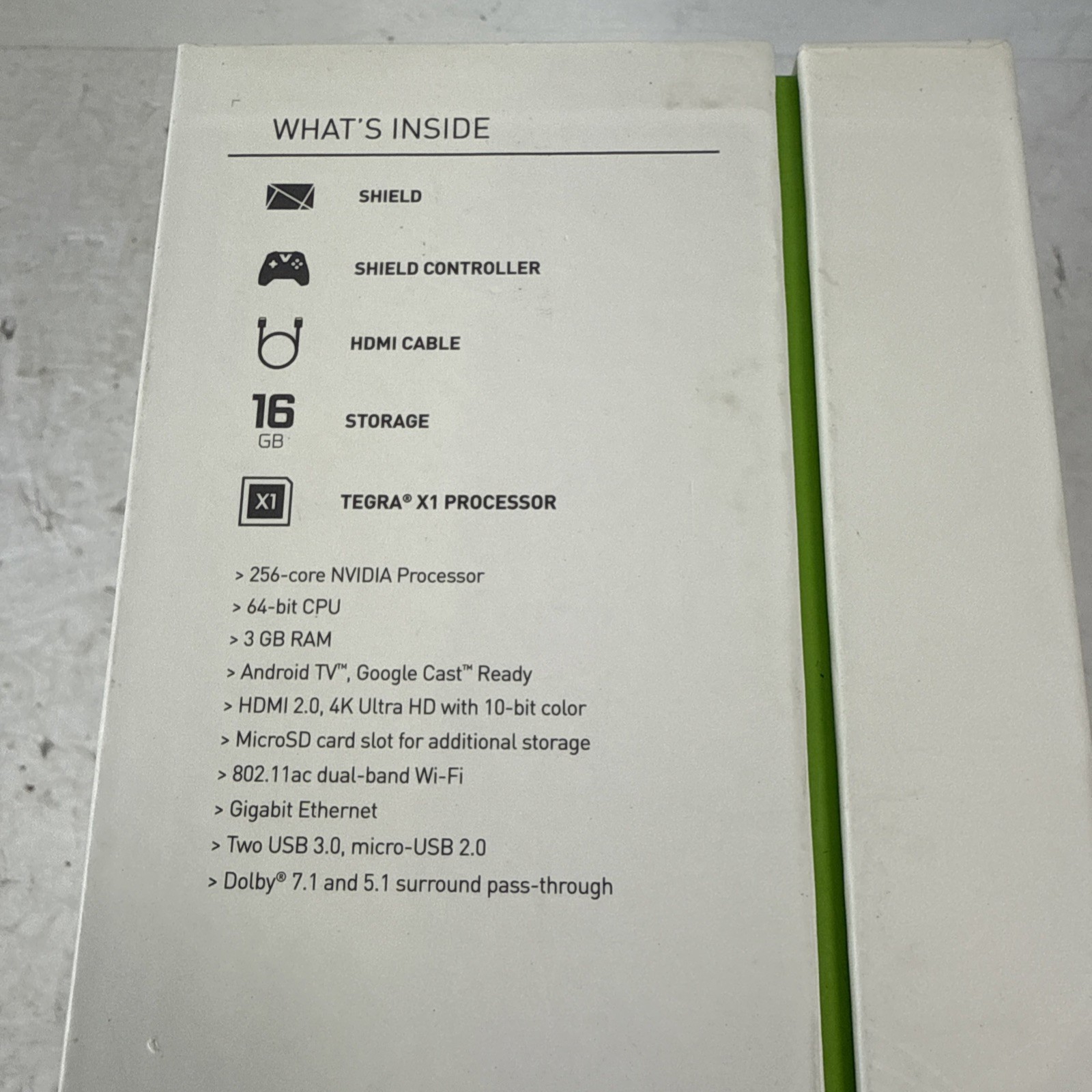 Nvidia Shield TV P2571 2015 16Gb 1st Gen Media Player Black | NEW SEALED!