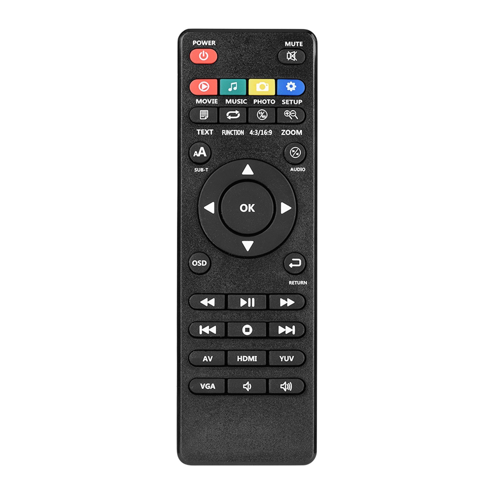 Mini HD 1080P Media Player Box Compact Design For Movies
