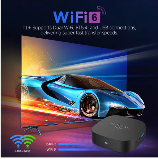 Android TV Box RK3518 8GB 128GB WiFi 6 BT 5.4 8K Ultra HD Media Player