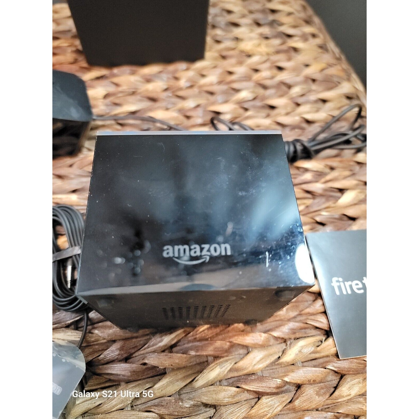 Amazon Fire TV Cube Hands-Free Streaming Device Alexa 4K Ultra HD 2nd Gen NewBox