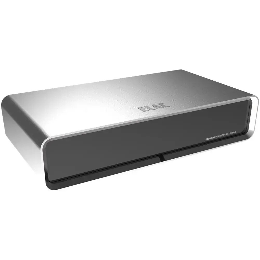 ELAC Discovery Series DS-S101-G Streaming Media Player Silver (Used, No Box)
