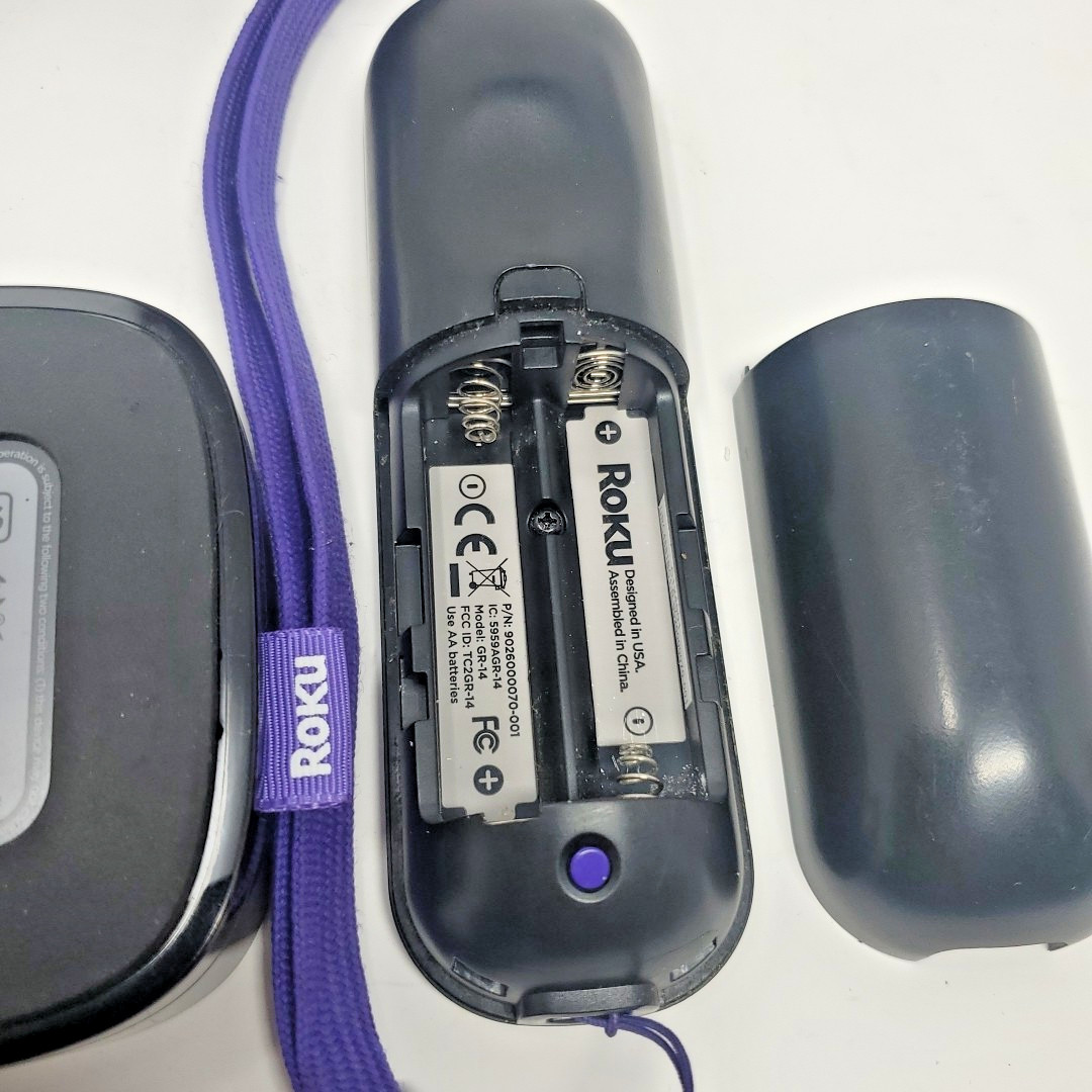 Roku 2 XS 3100x Streaming Player, Black, W/Remote/Wrist Strap/AC Adapter TESTED