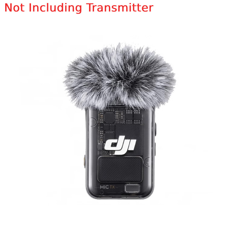 Original Windscreen Furry Cover for DJI Mic2 Microphone Wireless Transmitter