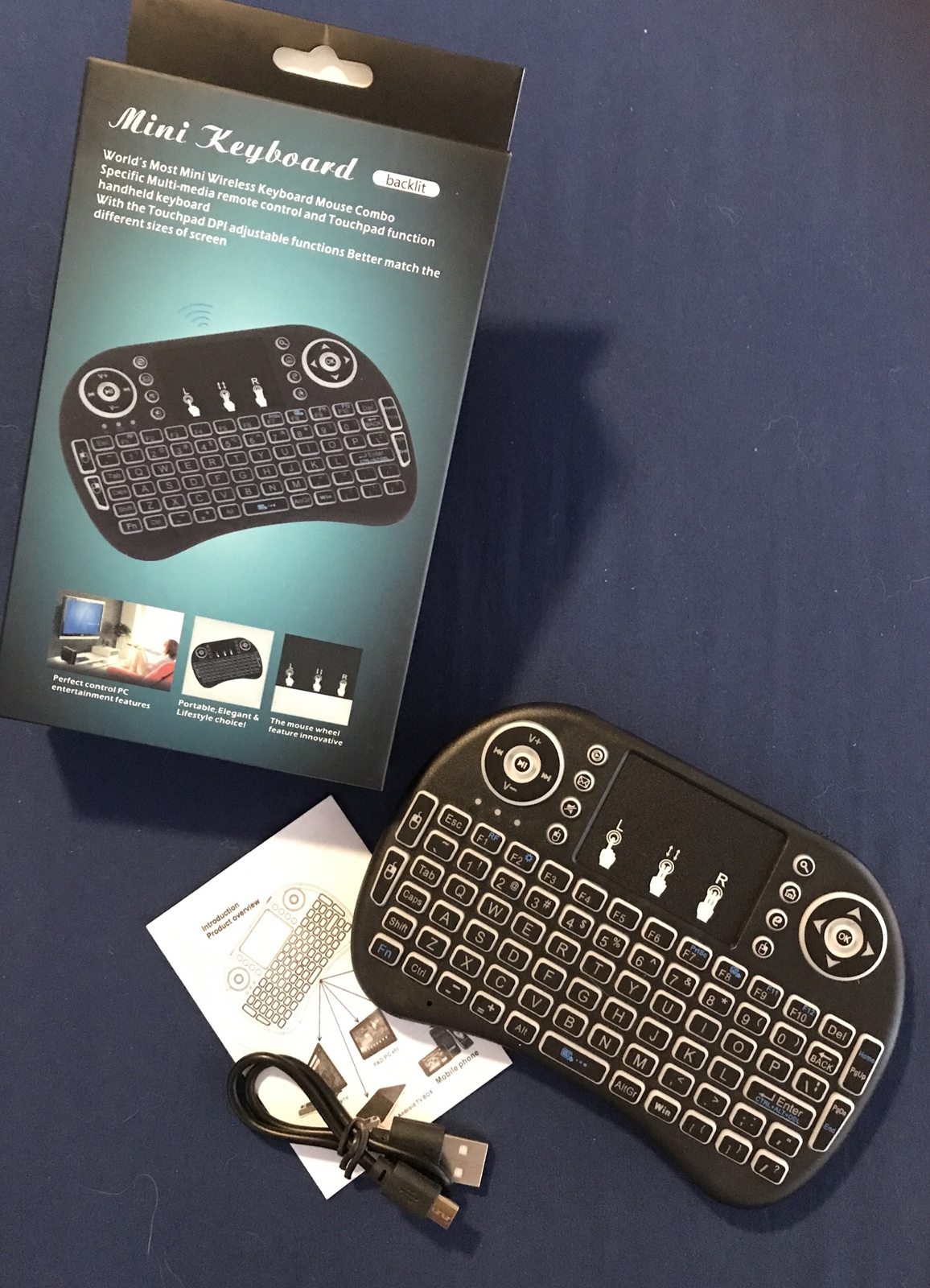 UviewTV box android 9.0 with Mini Keyboard Set