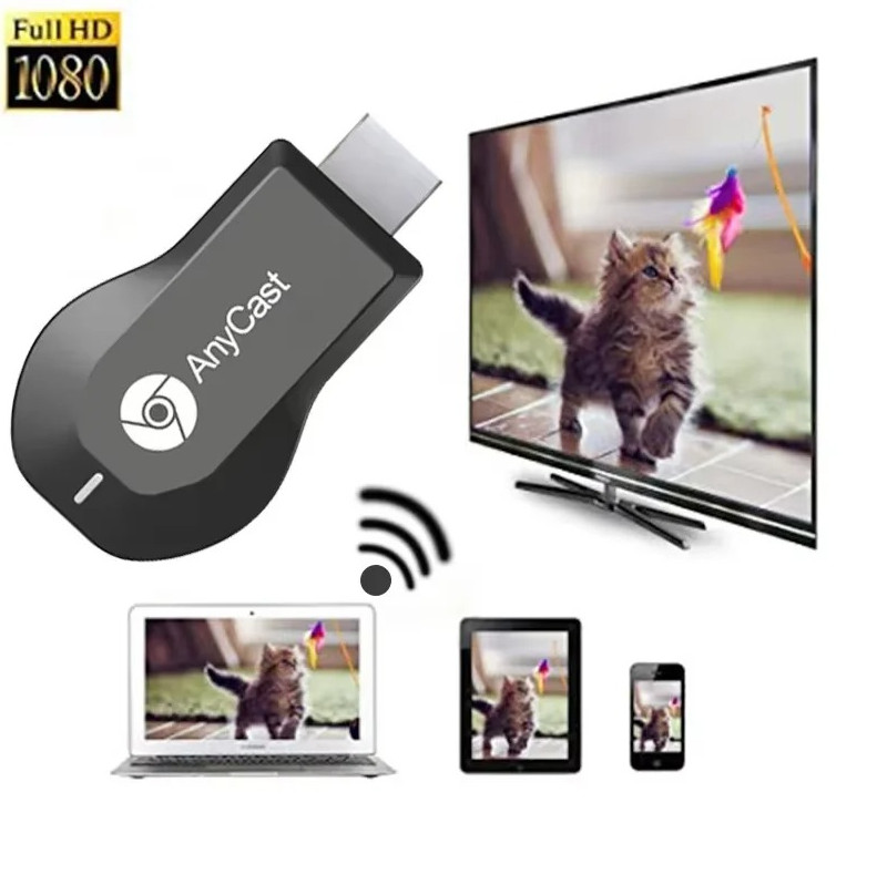 4K WiFi HDMI Anycast Miracast Airplay TV Wireless Display DLNA Dongle Adapter