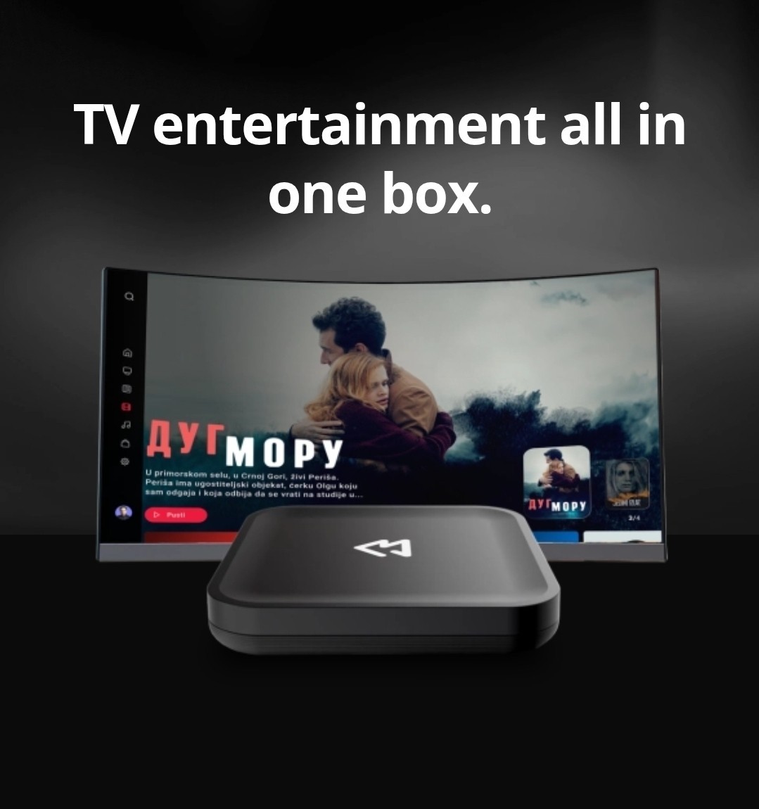 MOVE 4k ultra hd set top box move.tv, New-Free Shipping