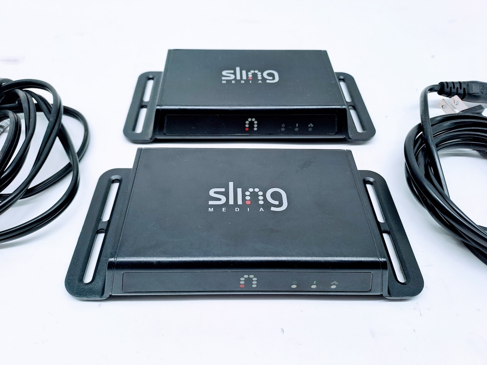 Lot of 2 Sling Media Box Model SL150 W/ Power cord