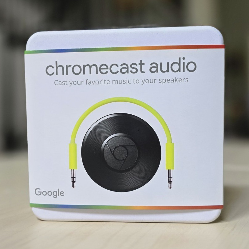 Google Chromecast Audio RUX-J42 – New Sealed in Original Box – Discontinued