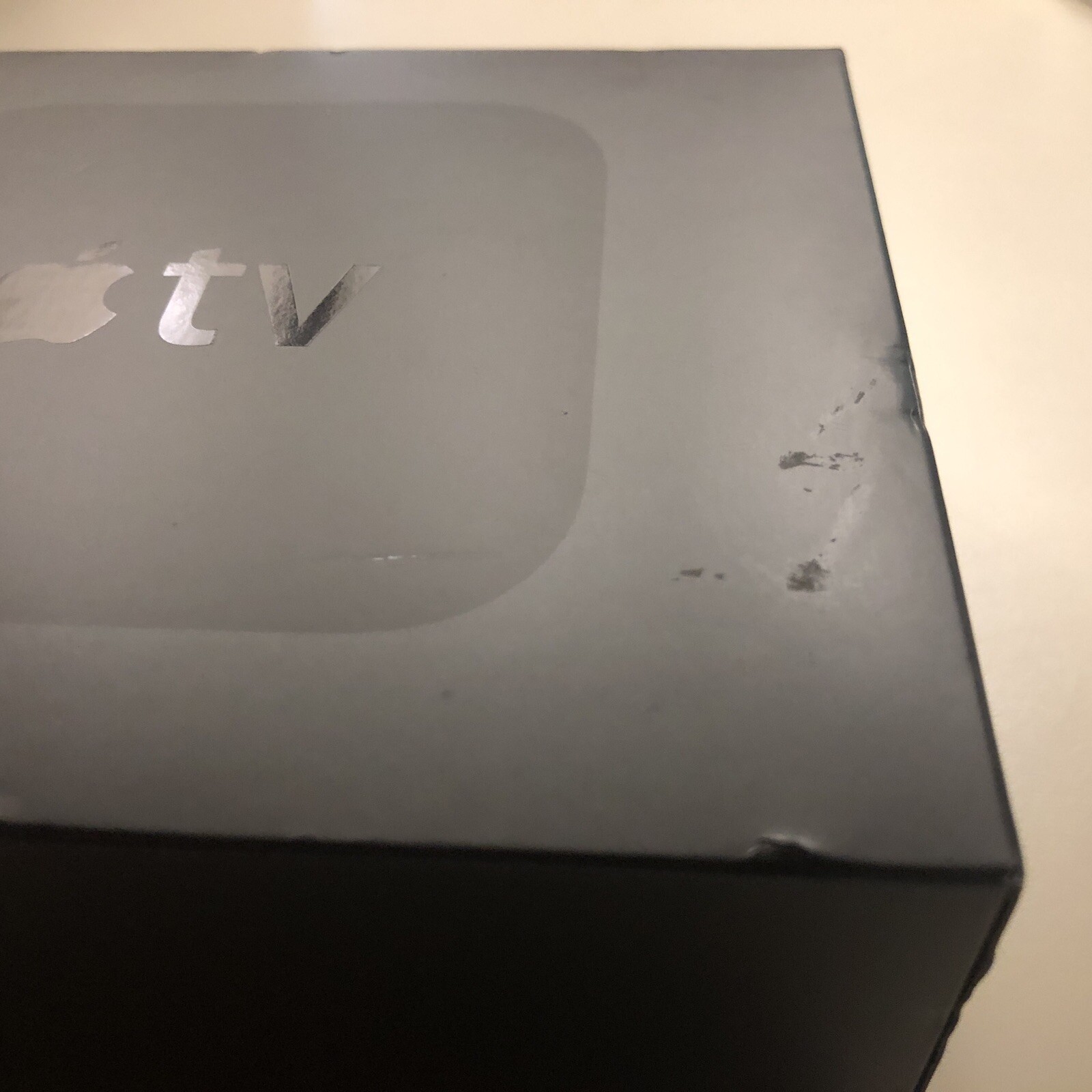 AppleTV HD 4th Gen Black – A1625 MGY52LL/A No Electronics BOX ONLY