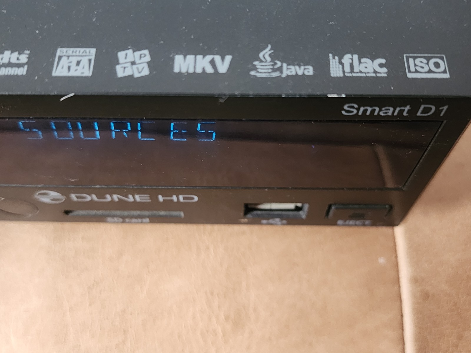 Dune HD Smart D1 Media player 1tb seagate HD