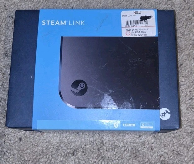 New Valve Steam Link Model 1003 4GB 1080p HD Game Streaming Device Black
