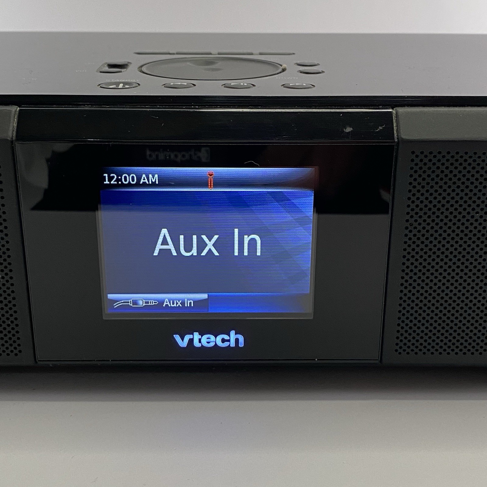 VTech IS9181 Internet Radio Speaker Alarm Clock Wireless LAN TESTED + REMOTE