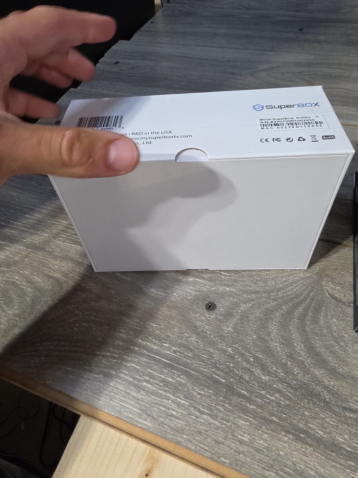 Superbox S7 Ultra 6k Smart Media Player Android 12, WiFi 6, New Sealed W Remote