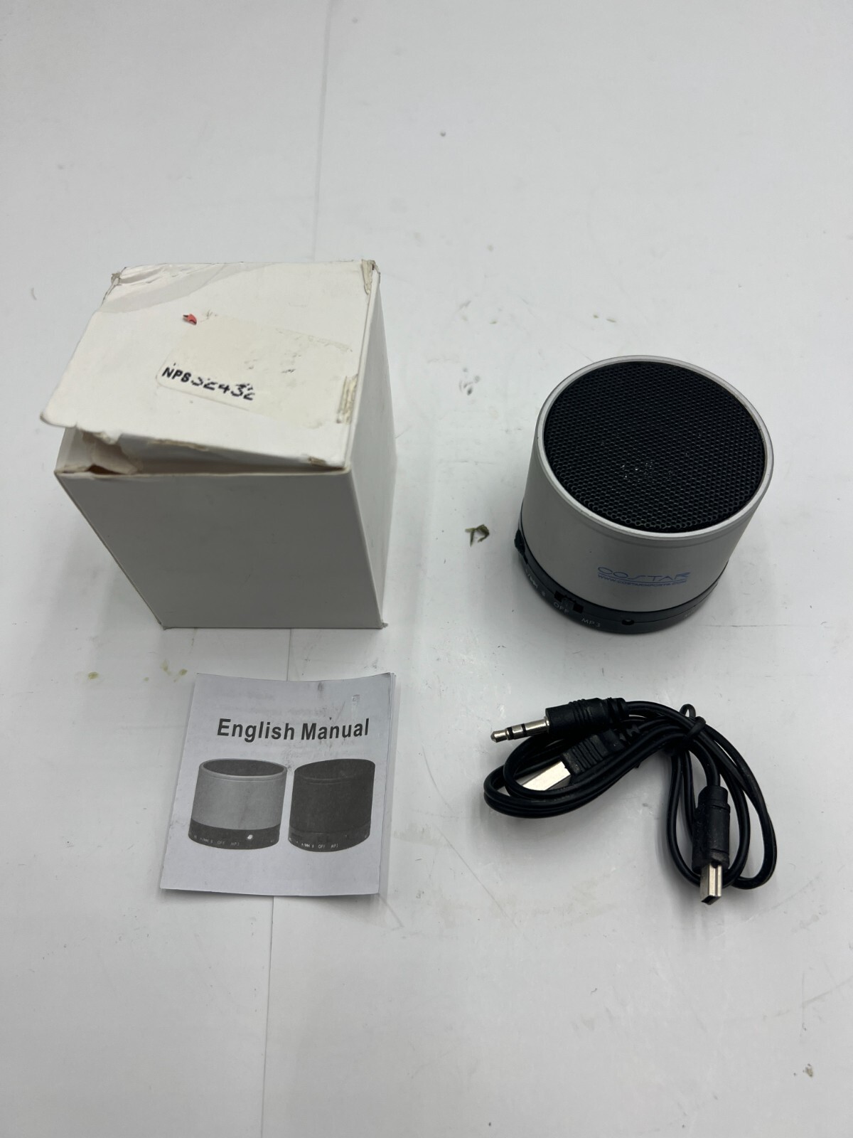 CoStar Imports MP3 Bluetooth Player w/ English Manual