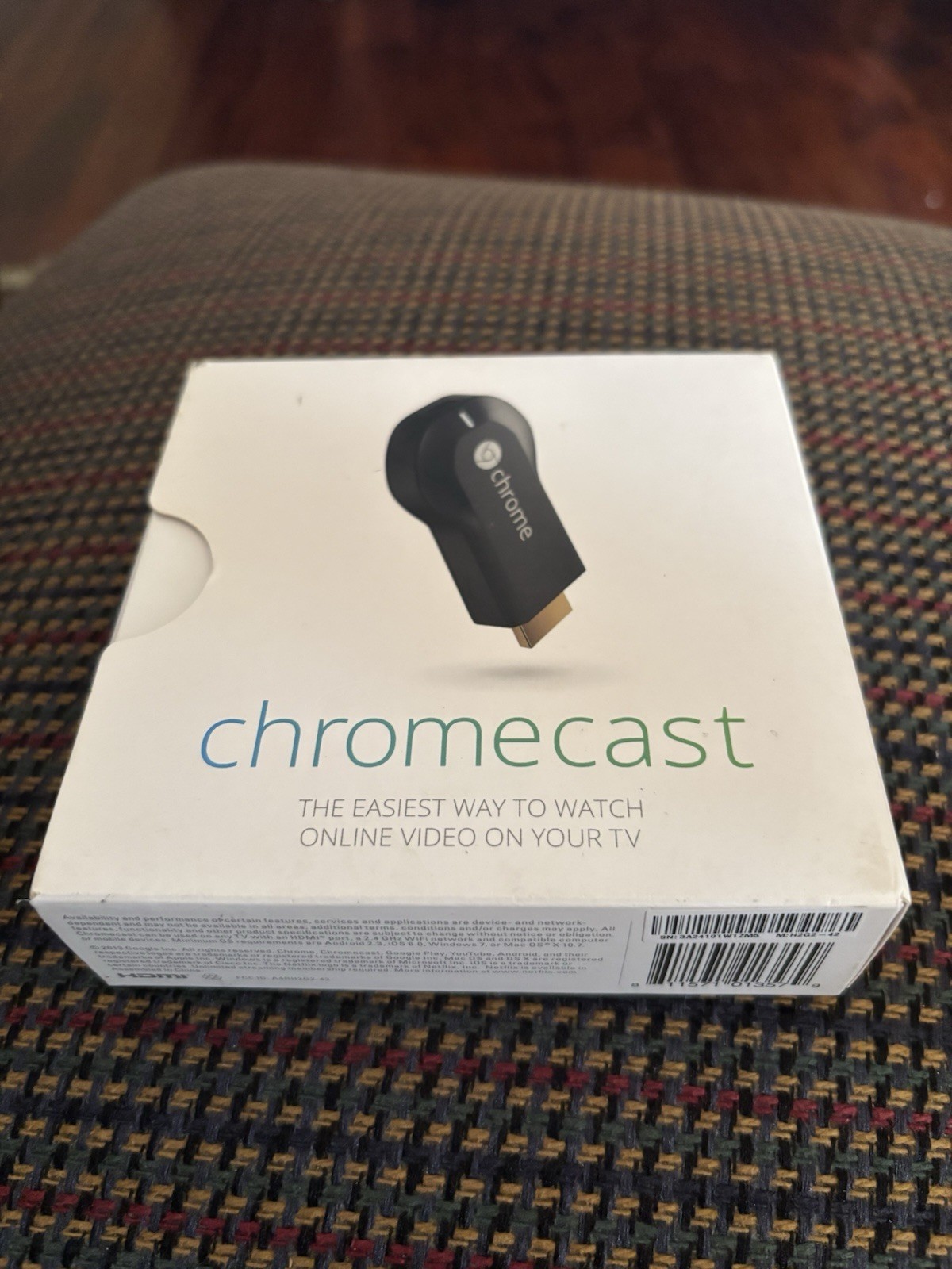 Google Chrome Chromecast H2G2-42 HDMI Streaming Media Player Stick