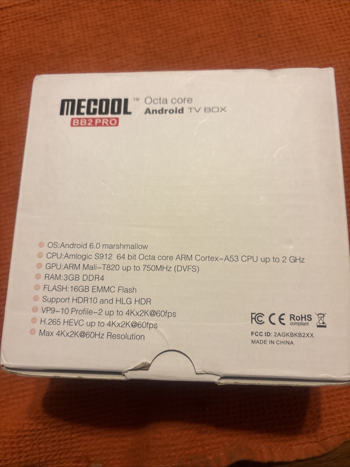 Mecool BB2 Pro Octa Core Android TV Box w/ Remote INCLUDED New In Box
