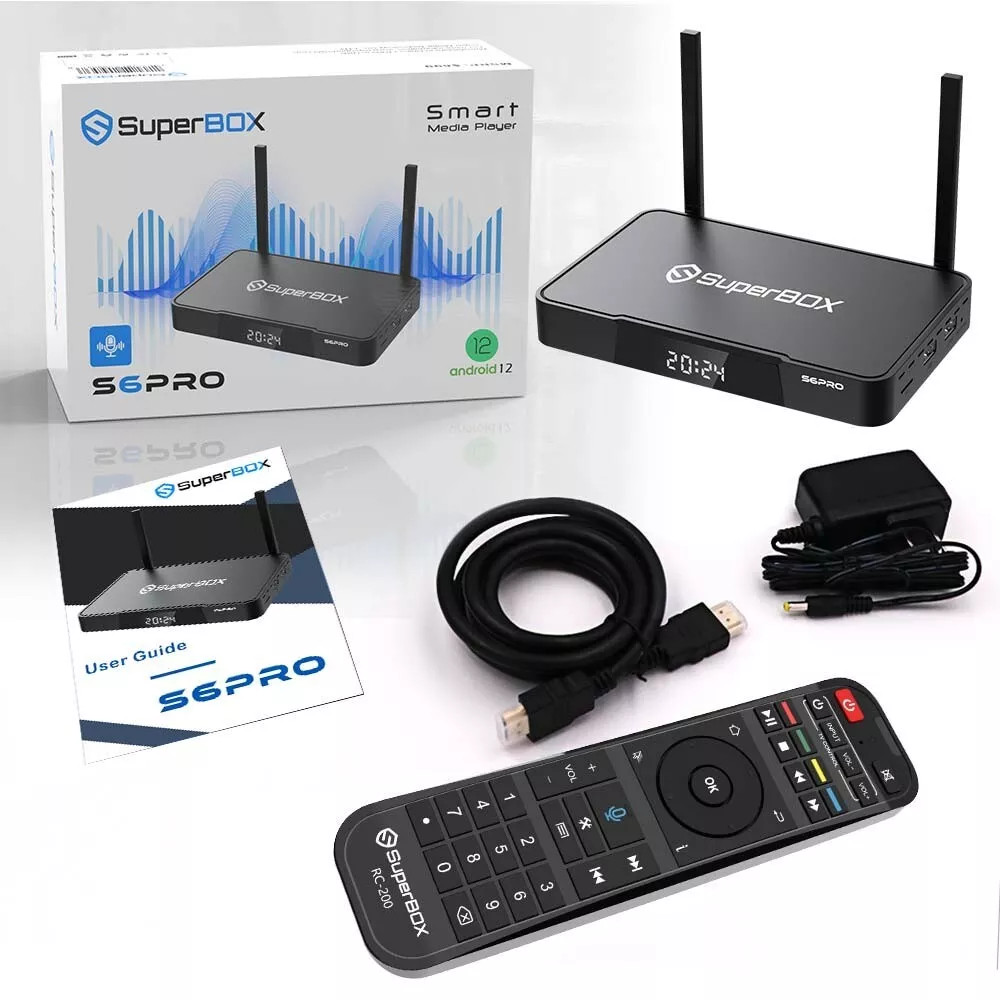 New SuperBox S6 Pro BOX – Authorized Distributor – with 100% Free Shipping