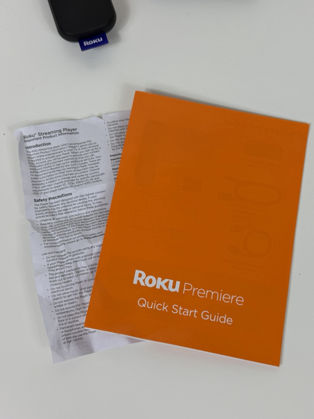 Roku Premiere | HD/4K/HDR Streaming Media Player – 3920R