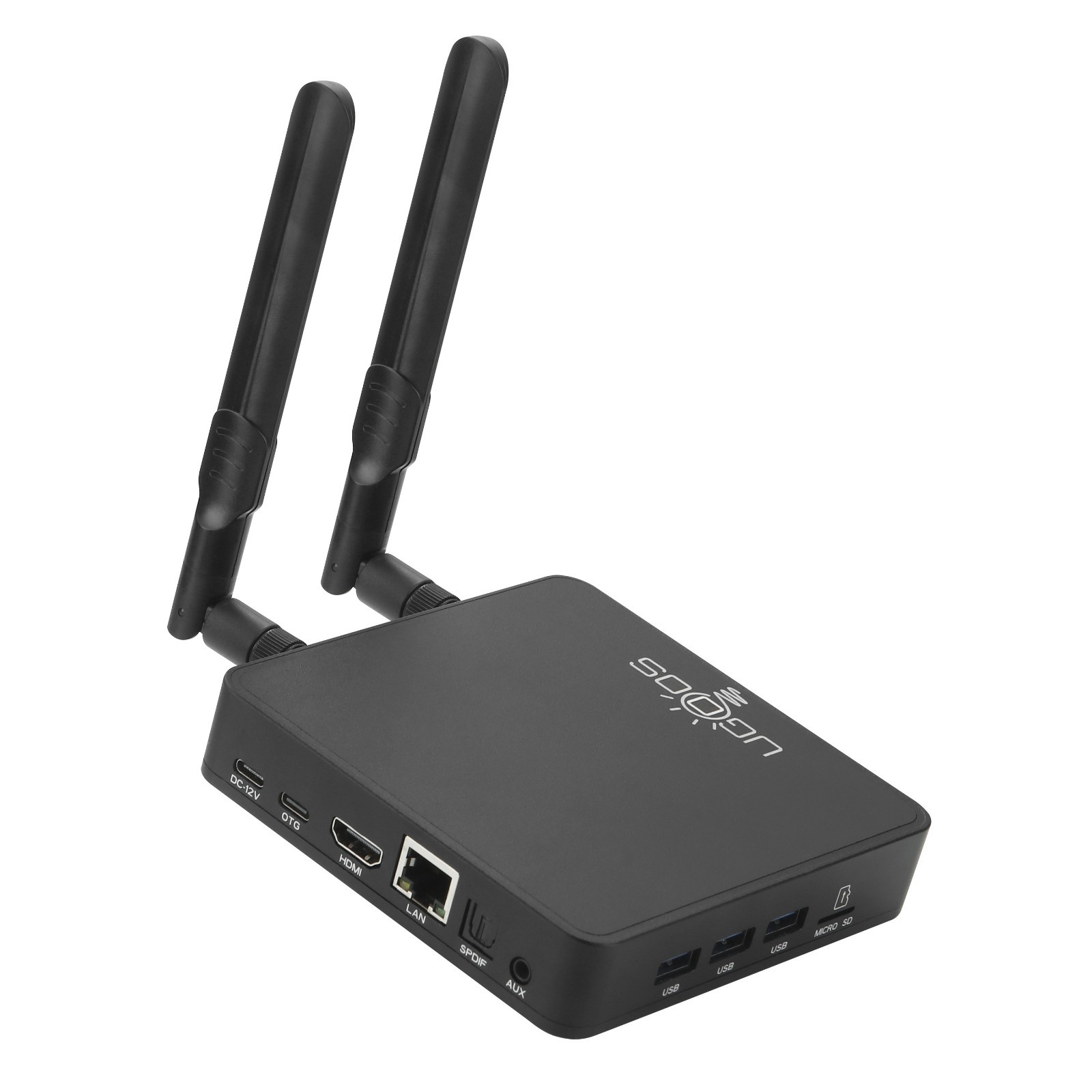 UGOOS AM9 PRO TV Box Android 14 S905X5-J 4G 64G WiFi 1000M AV1 H.265 4K HDR Box